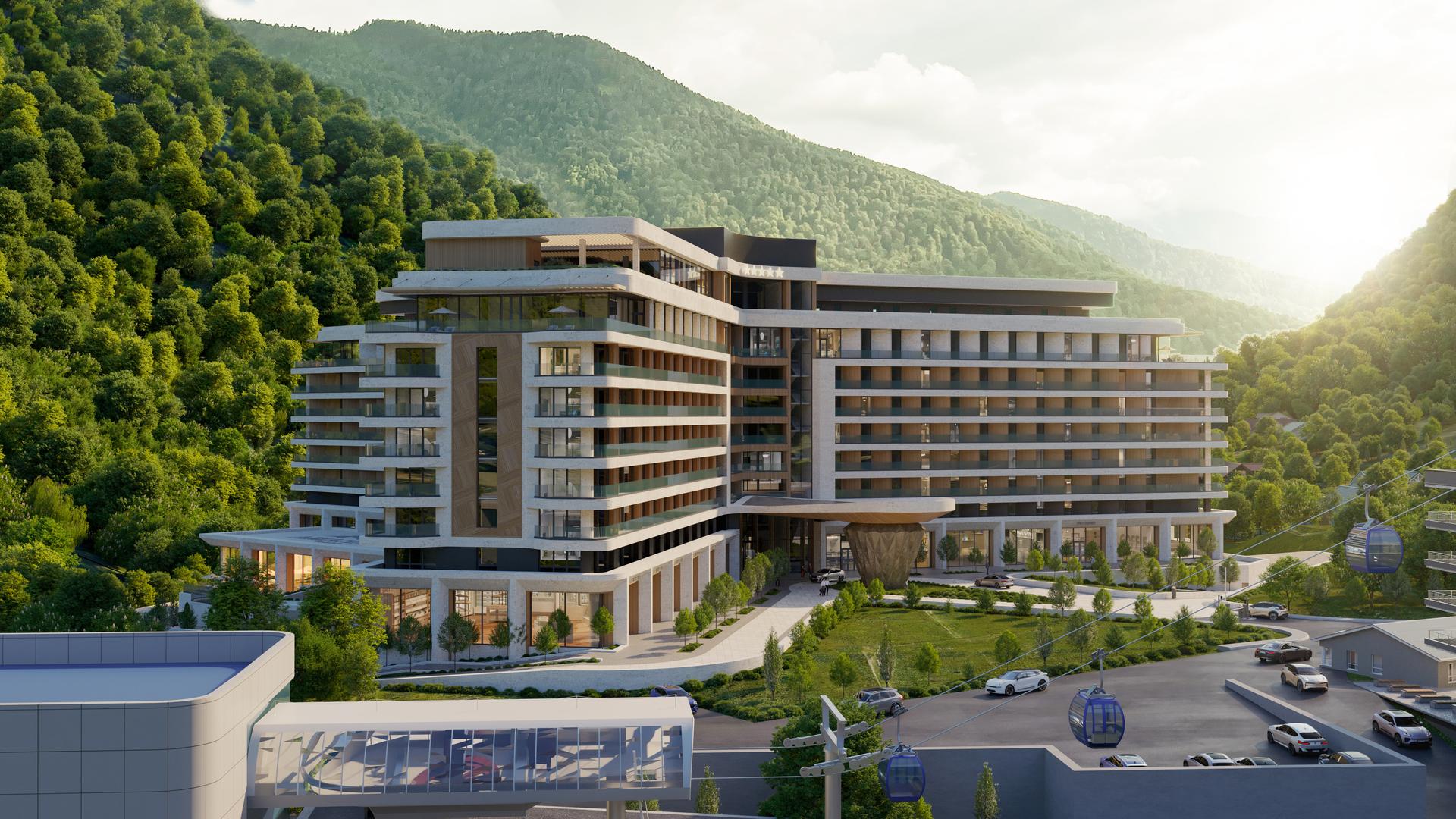 Amanauz Resort — виды горного курорта 1